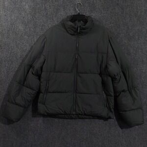 Vuori Jacket Mens Large Green Boulder Insulated Puffer Zip Up 100% Down Outdoor